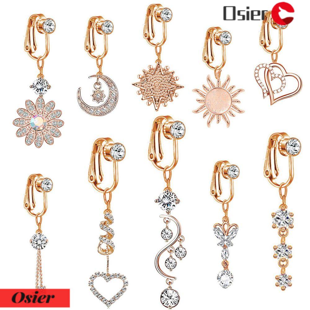 Khuyên Rốn Dạng Kẹp Giả Xỏ Rốn 1 Cái