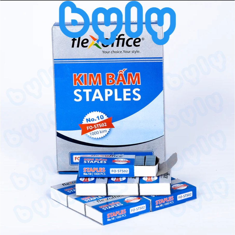 Kim bấm số 10 Flexoffice 𝑻𝒉𝒊𝒆̂𝒏 𝑳𝒐𝒏𝒈 chất lượng cao FO-STS02