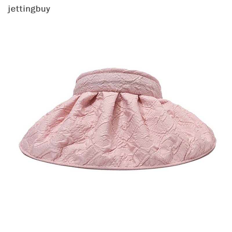 Mũ Tai Bèo Vành Rộng Hở Chóp Chống Tia Cực Tím Điều Chỉnh Được Phong Cách Hàn Quốc