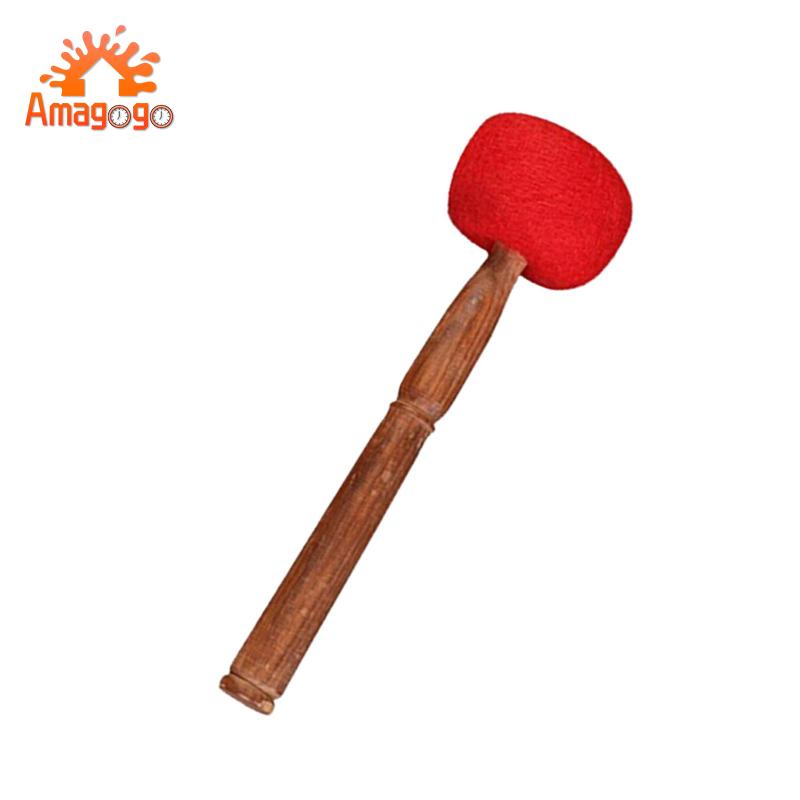 Dùi trống bát amagogo Tây Tạng làm bằng len thủ công có âm thanh thư giãn