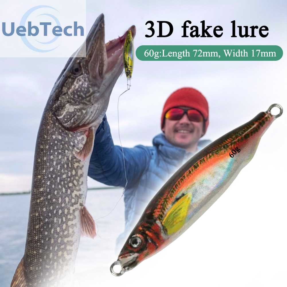 Mồi Câu Cá Nhân Tạo 3D Tiện Dụng Cho Hoạt Động Ngoài Trời