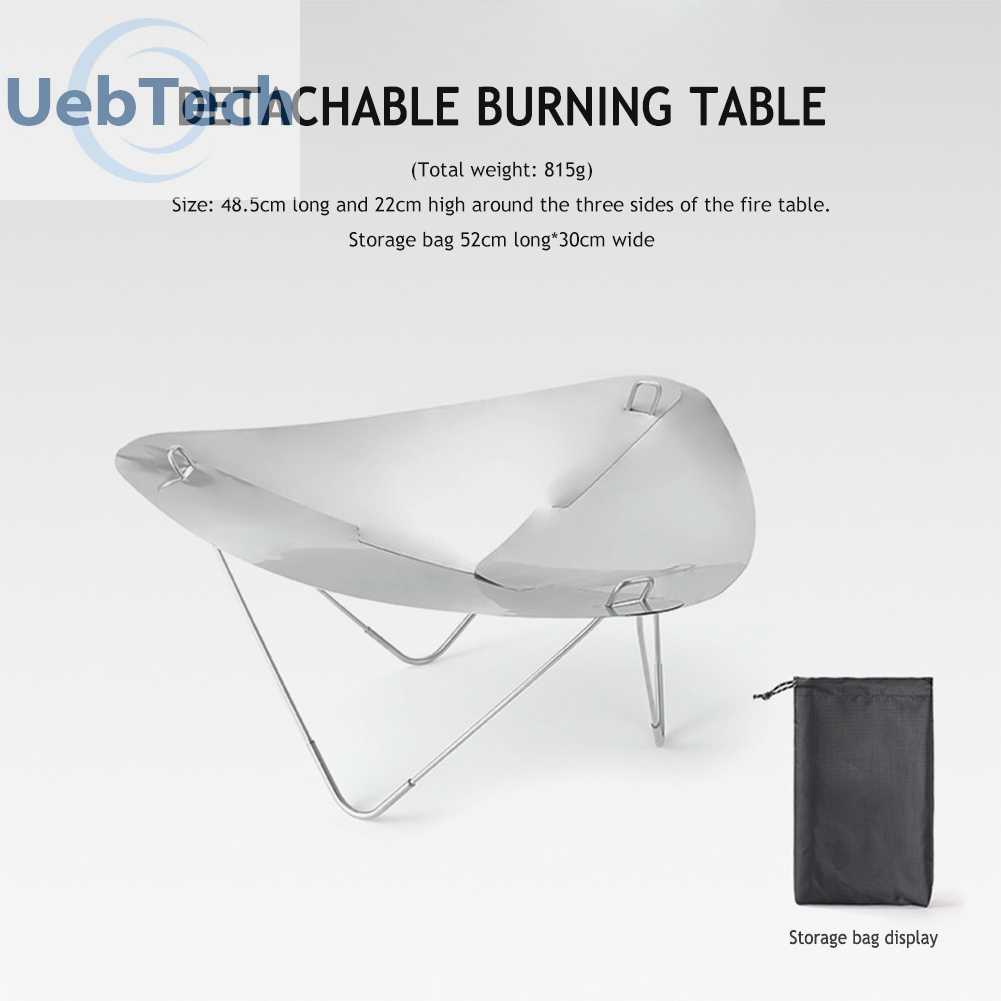 Bếp Lửa Cắm Trại Bằng Thép Không Gỉ