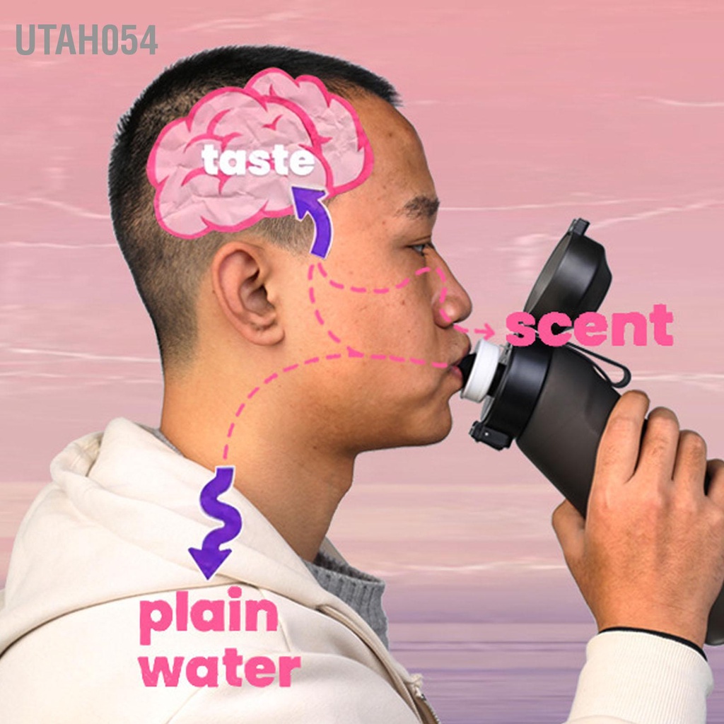 Utah054 6 Cái Chai Nước Hương Vị Pod 0 Đường Calo Hoa Quả Vòng Cho Phòng Tập Thể Thao