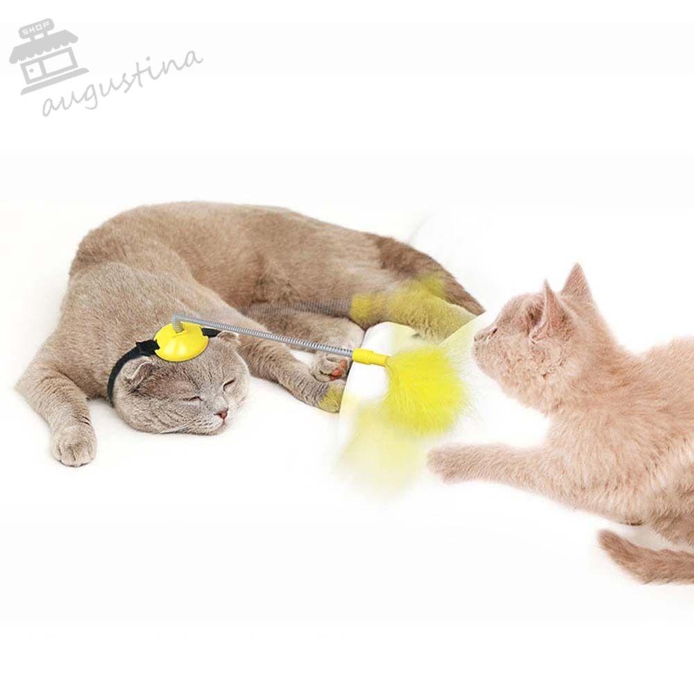 Đồ Chơi Bắt Tương Tác Với Mèo AUGUSTINA Đeo Cổ Tiện Dụng