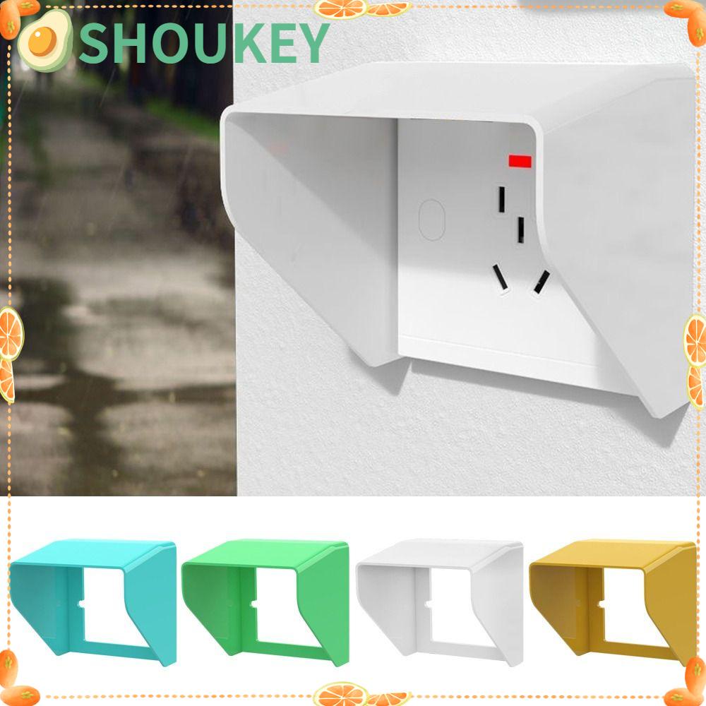 Vỏ Bọc Bảo Vệ Ổ Cắm Điện Gắn Tường Chống Mưa Tiện Dụng