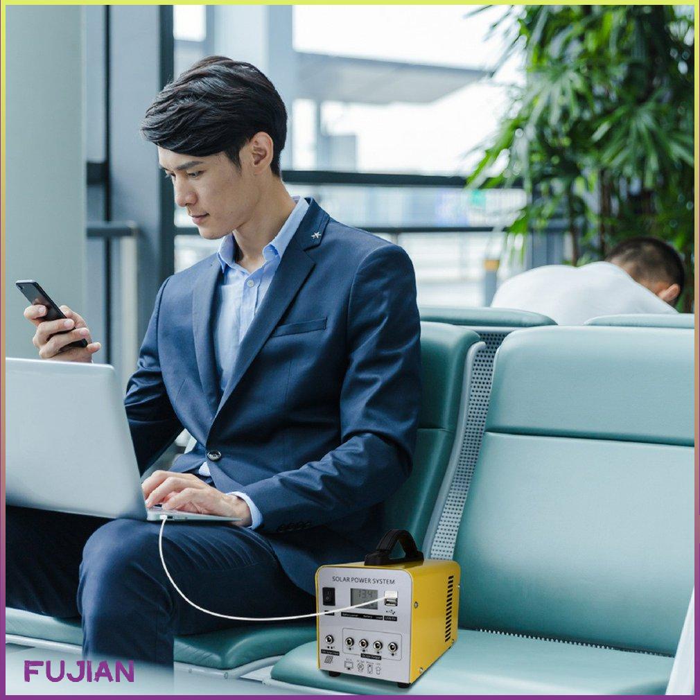 Solar Power System Household Emergency Mobile Energy Storage Supply Portable Components