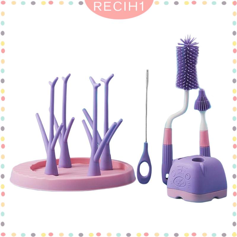 Bộ Dụng Cụ Vệ Sinh Bình Sữa Em Bé Tiện Dụng