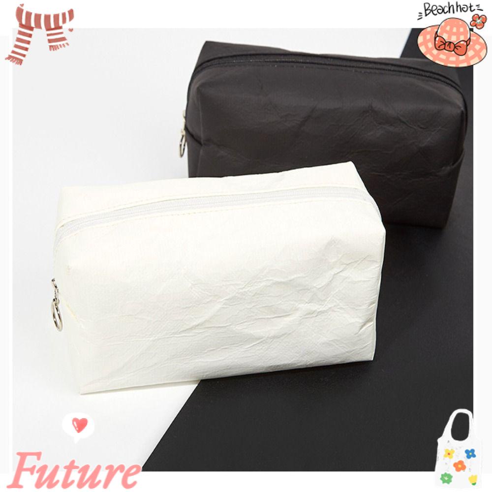 Túi Đựng Mỹ Phẩm Cỡ Lớn Có Khóa Kéo Tiện Lợi