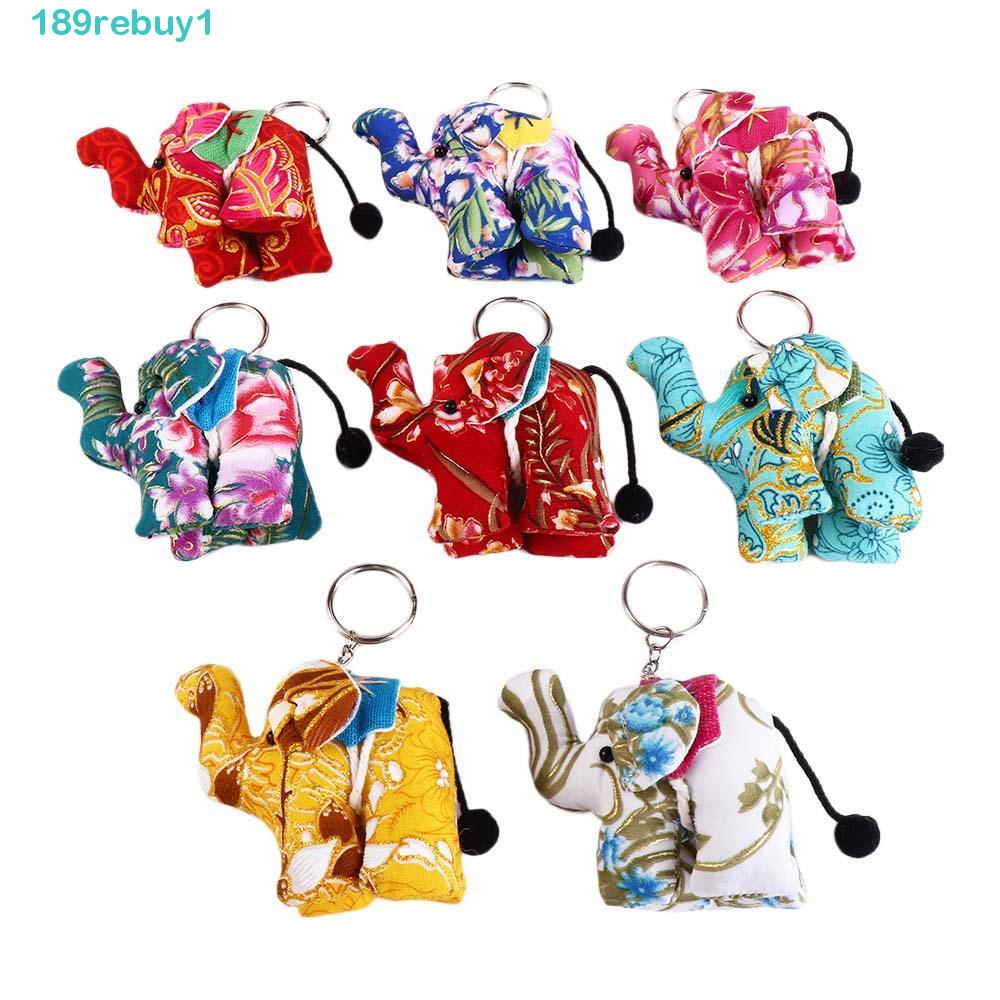 1 Móc Chìa Khóa Bằng Vải Họa Tiết Hoạt Hình Thái Lan Sáng Tạo Dành Cho Trẻ Em Charms