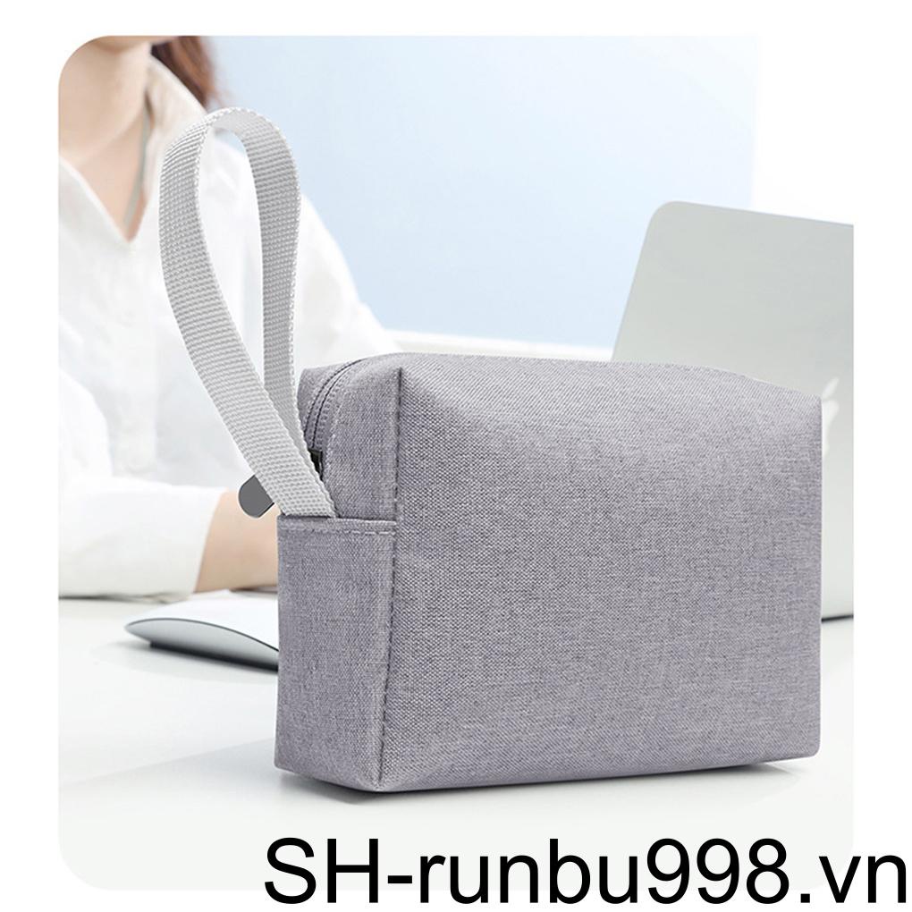 Hộp Đựng Dây Cáp Dữ Liệu / Sạc Dự Phòng / Tai Nghe Điện Tử Hình Chuột Kỹ Thuật Số Kiểu Doanh Nhân