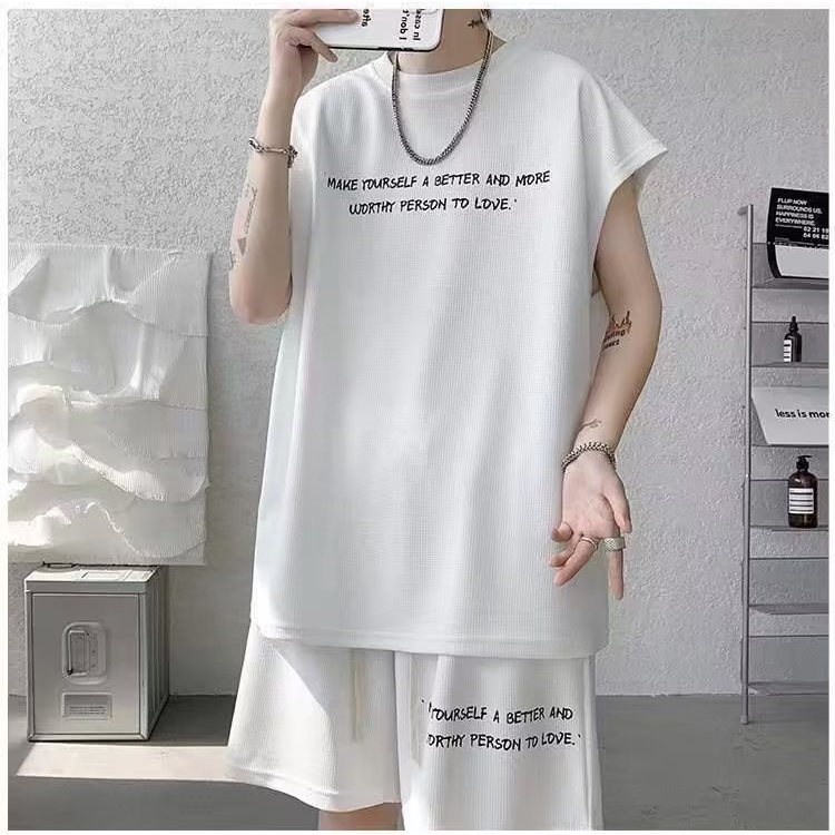 Bộ đồ nam thun cotton