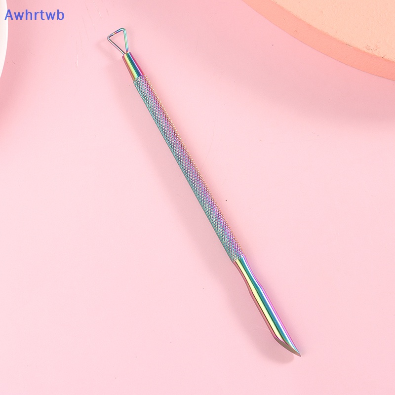 1 Muỗng Hai Đầu Bằng Thép Không Gỉ Chuyên Dụng Làm Móng Nghệ Thuật Mới