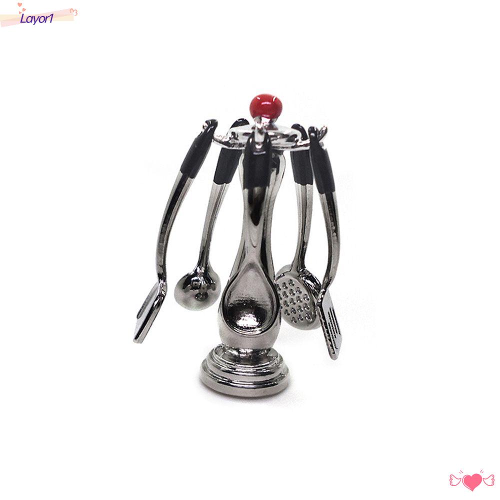 Bộ Dụng Cụ Nấu Ăn Mini Tỉ Lệ 1: 12 Trang Trí Nhà Búp Bê