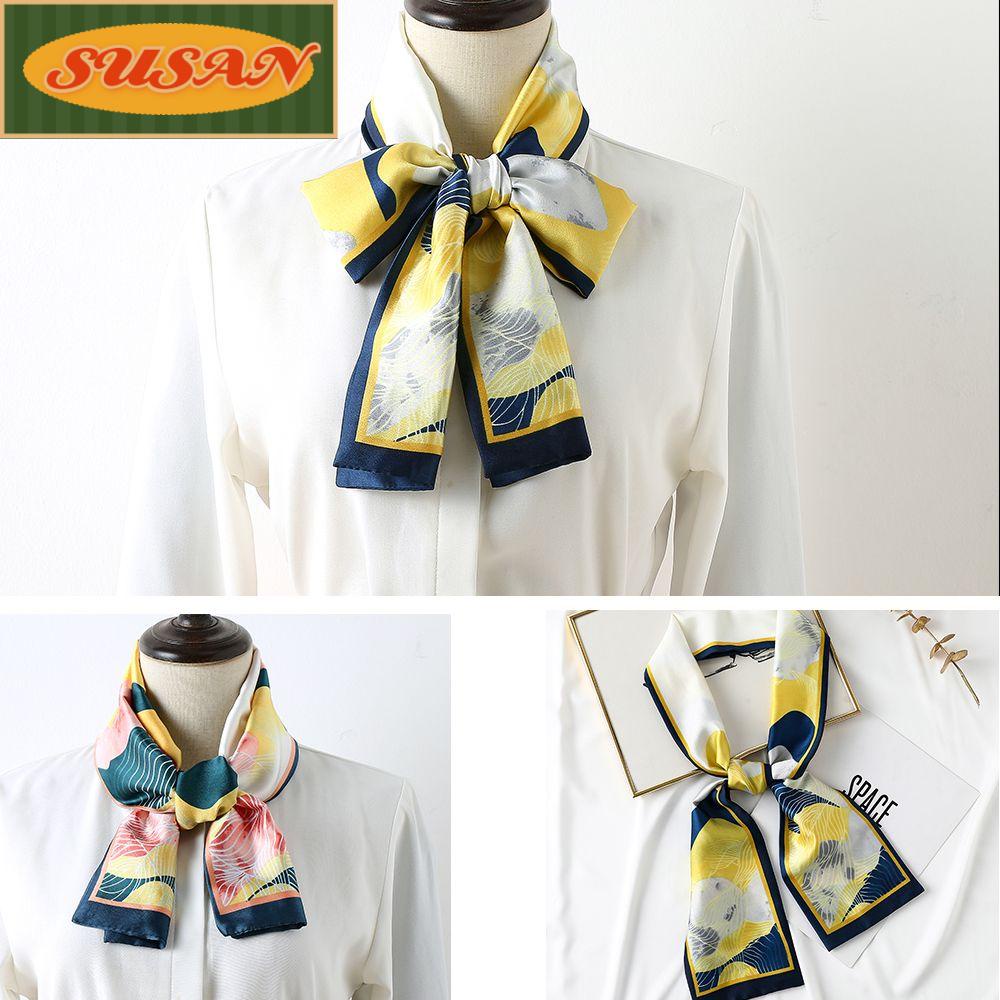 Khăn Quàng Cổ In Hoa Cho Nữ