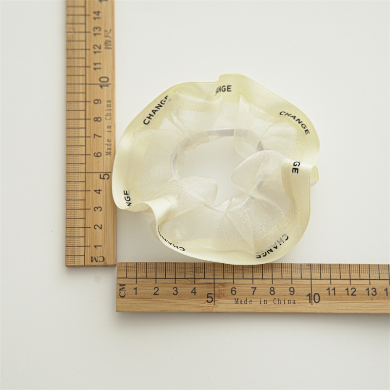 Dây Buộc Tóc Đuôi Ngựa Bằng Lưới Phong Cách Pháp Cổ Điển Thời Trang 2023