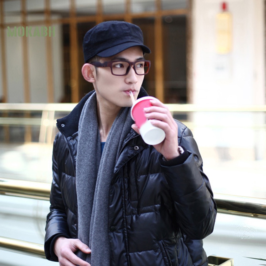 [Mok Abh] Mũ Lưỡi Trai Màu Trơn Thoáng Khí Thời Trang Mùa Hè Cho Nam Và Nữ