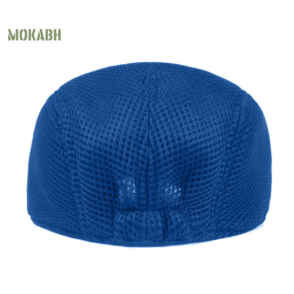 Nón Beret Màu Trơn Co Giãn Thoáng Khí Thời Trang Cho Nam