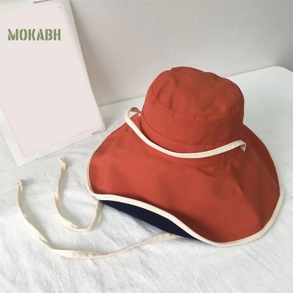 Nón Tai Bèo Vành Rộng Chống Tia UV Điều Chỉnh Được Kích Thước Thời Trang Đi Biển Cho Nữ