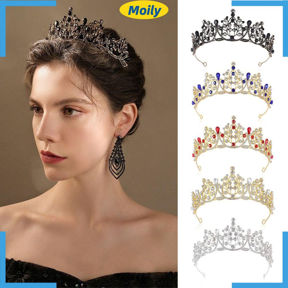 Vương Miện Cổ Điển MOILYVN|Băng Đô Cài Tóc Cho Bé Gái