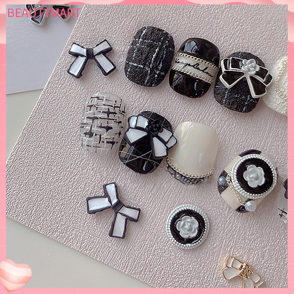 Bộ 10 Miếng Dán Trang Trí Móng Tay Chống Rơi Không Phai Màu DIY