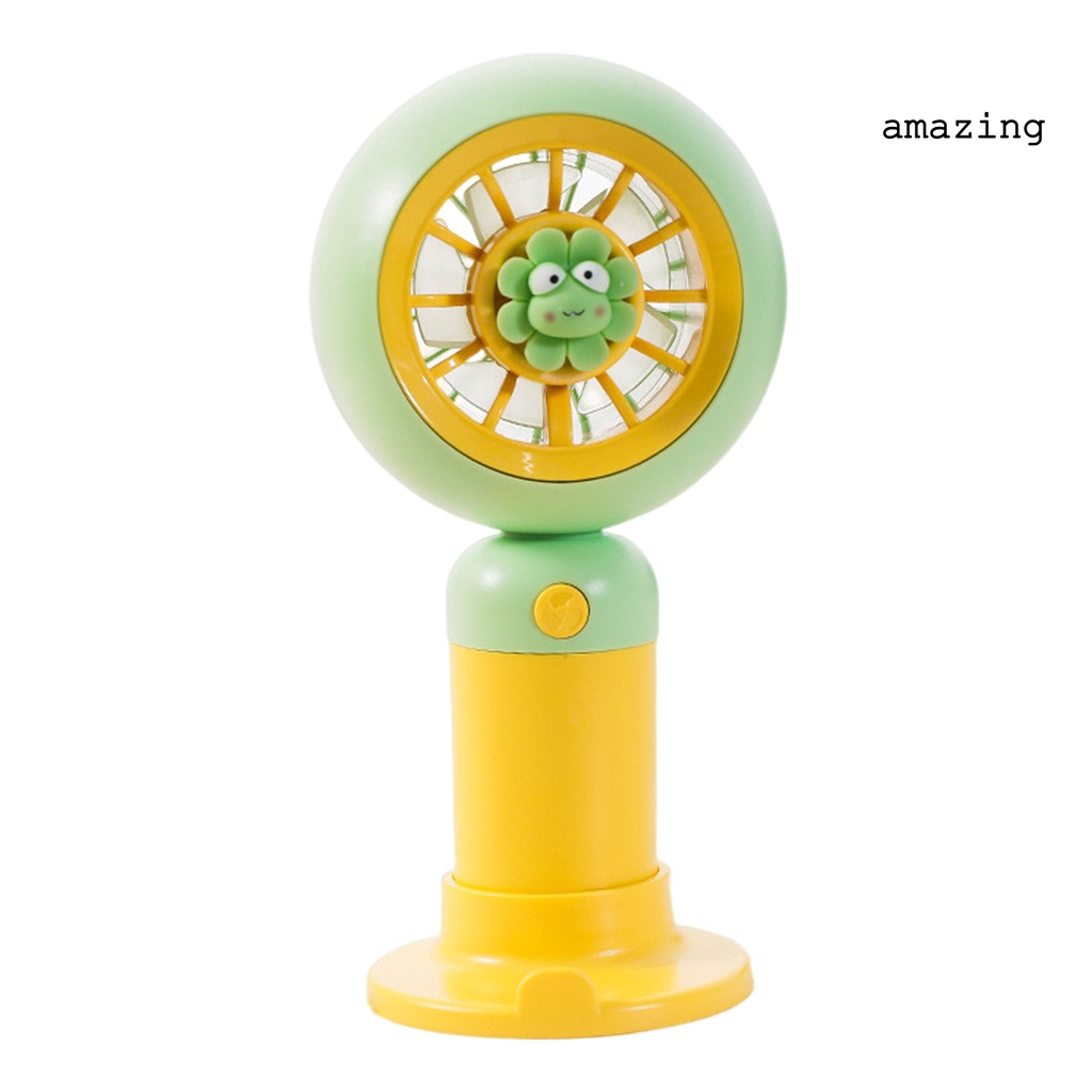 1 Bộ Quạt Làm Mát 3D Sạc USB Yên Tĩnh Có Dây Đeo