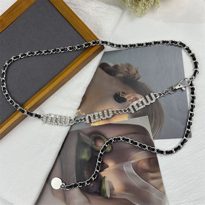 Dây Xích Kim Loại Đeo Thắt Lưng Quần Ống Rộng Thời Trang Cao Cấp