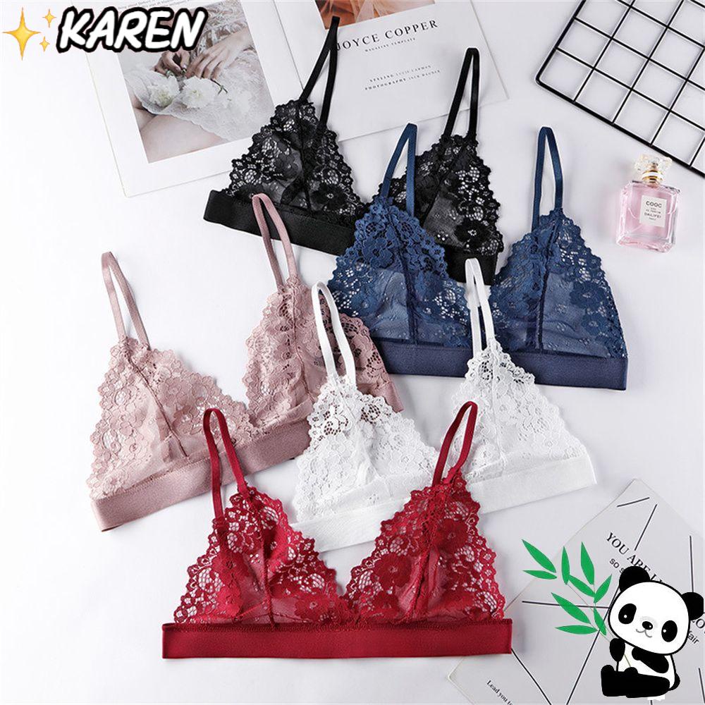 Áo Ngực Mỏng Màu Sắc Đơn Giản Thoải Mái Quyến Rũ Cho Nữ