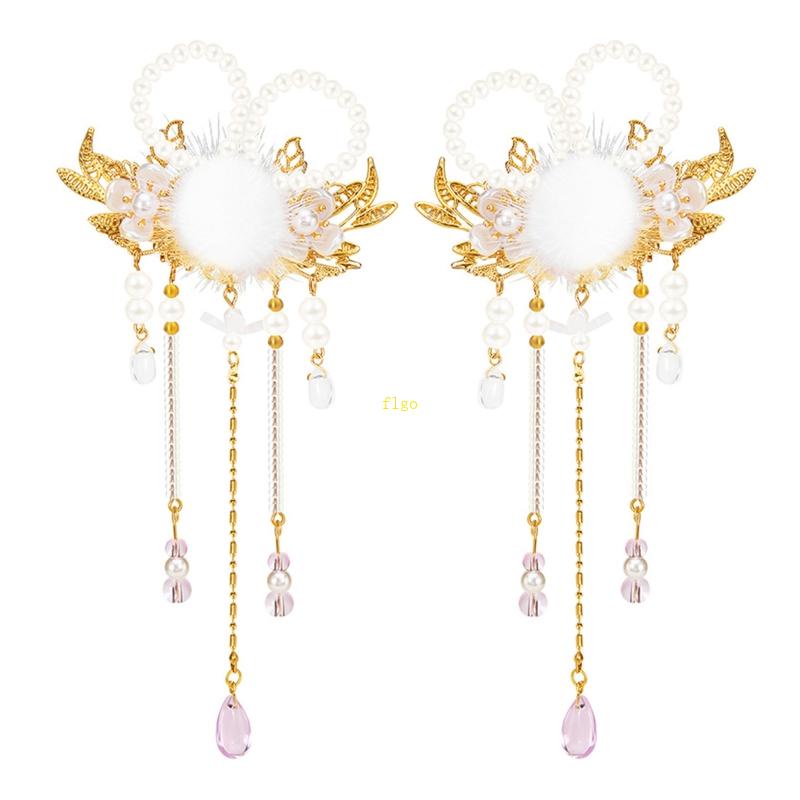 Kẹp Tóc Hình Tai Thỏ Hoạt Hình Bằng Hợp Kim Cho Bé Gái