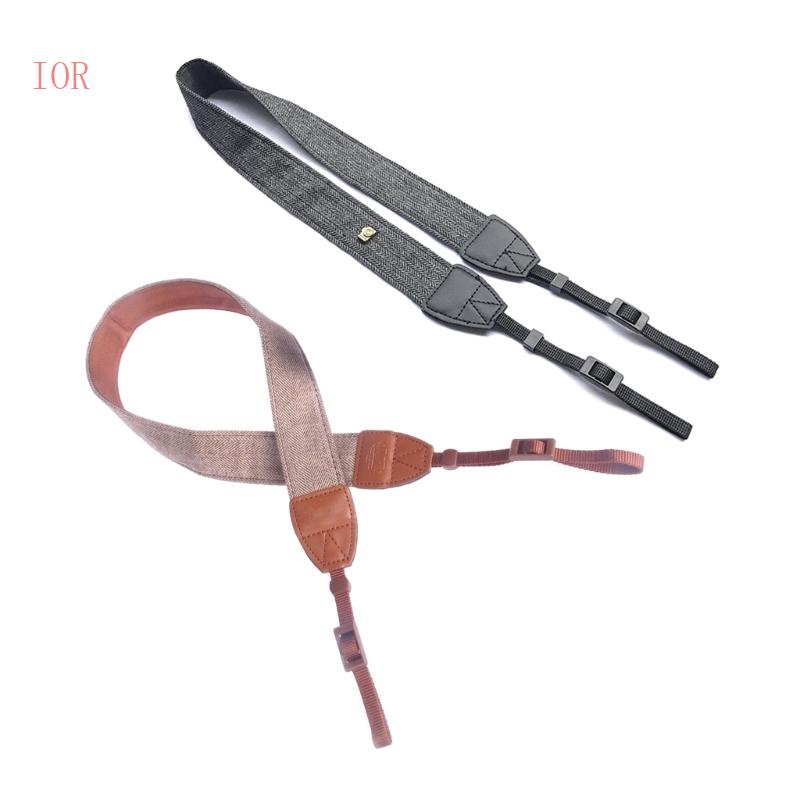 Dây Đeo Máy Ảnh Bằng Da PU Cotton Có Thể Điều Chỉnh