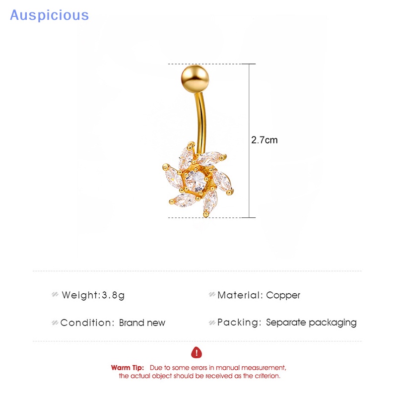 Khuyên Rốn Hình Hoa Thời Trang Chất Lượng Cao