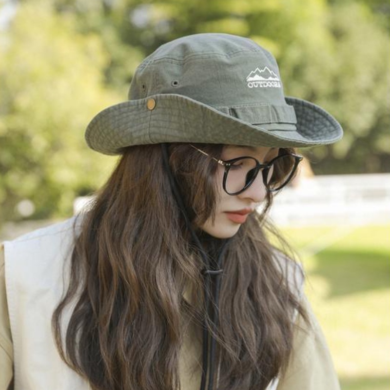 Mũ Bucket Phong Cách Thời Trang Retro Nhật Bản Dành Cho Nam Và Nữ