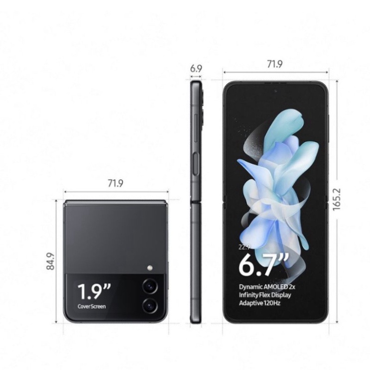 Điện thoại Samsung Galaxy Z Flip 4 - Hàng chính hãng