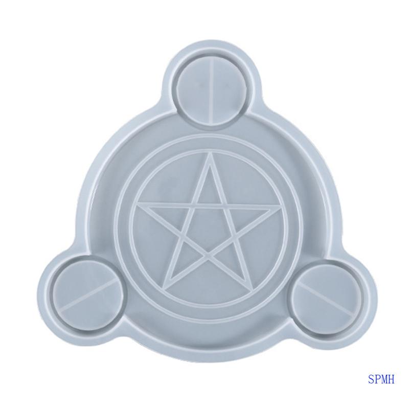 Khuôn Silicone Làm Giá Đỡ Nến Hình Ngôi Sao