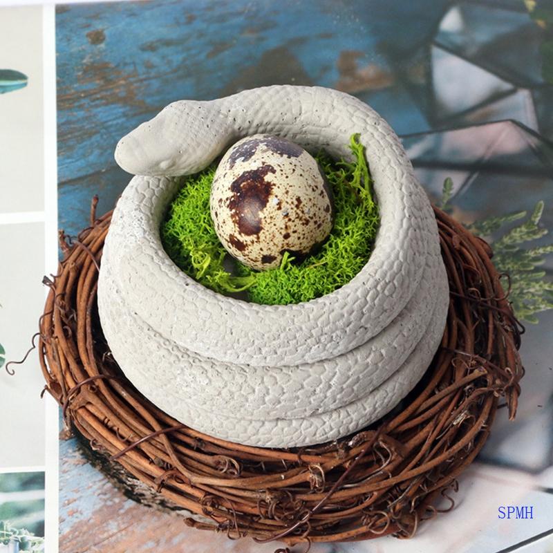 Khuôn Silicone Tạo Hình Rắn 3D Làm Đồ Thủ Công DIY Cho Bé