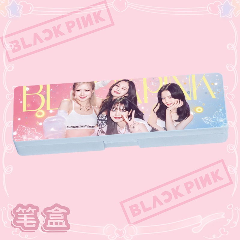 Hộp Bút In Hình Blackpink Lisa Jisoo Jennie Ros Lalisamanoban Dễ Thương Cho Bé Gái