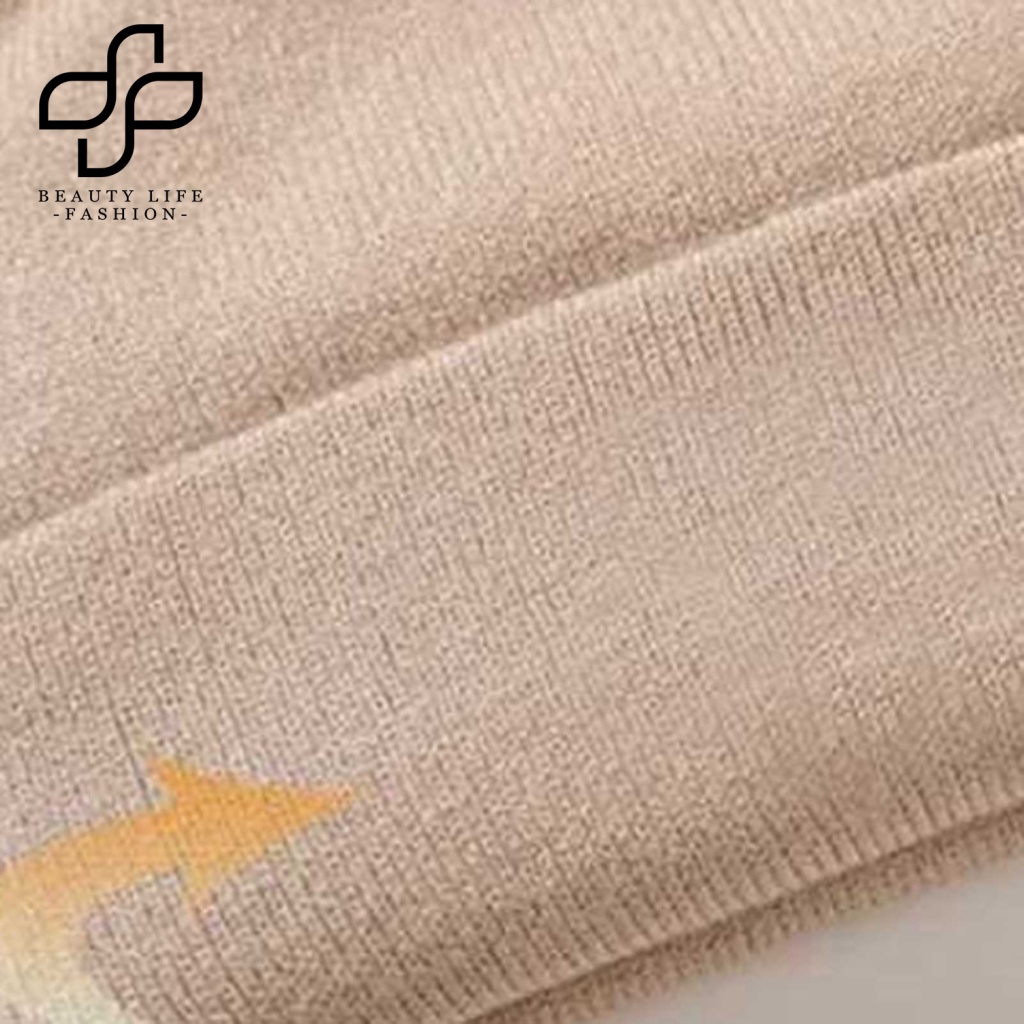 Bộ Nón Và Khăn Choàng Chống Gió Ấm Áp Dễ Thương Cho Bé