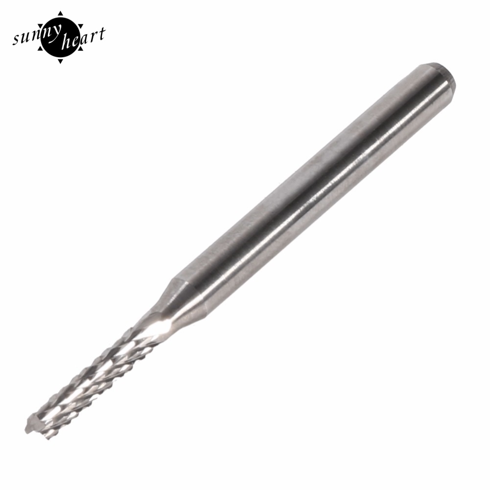 Set 10 Mũi Khoan Trái Bắp Kích Thước 3.175mm 1 / 8inch Cắt Gỗ CNC Tiện Dụng