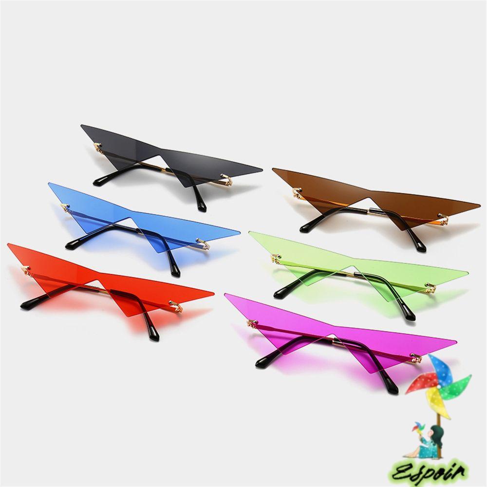 ESPO Kính Mát Gọng Tam Giác Thời Trang Vintage Cho Nữ