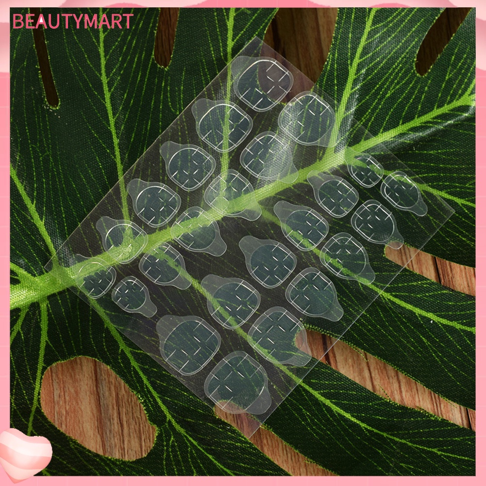 Set 240 Miếng Dán Móng Tay Giả Trong Suốt Dùng Một Lần