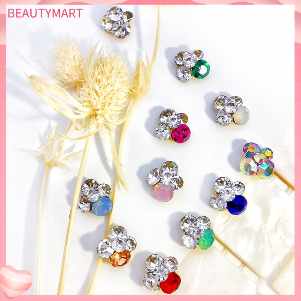 Set 10 Cọc Đính Đá Trang Trí Móng Tay DIY