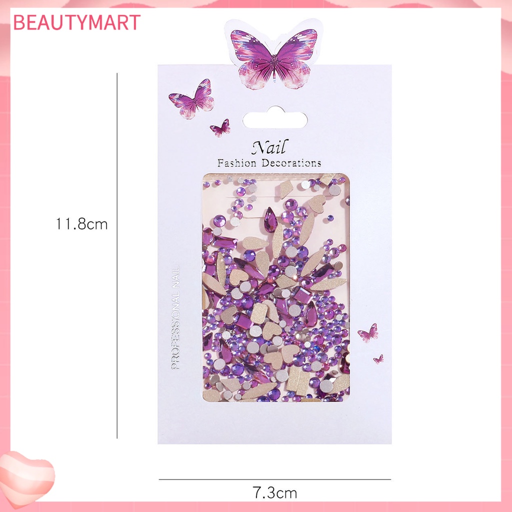 1 Túi Đáy Phẳng Trọng Lượng Nhẹ Hình Dạng Đặc Biệt Trang Trí Móng Tay [beautymart]