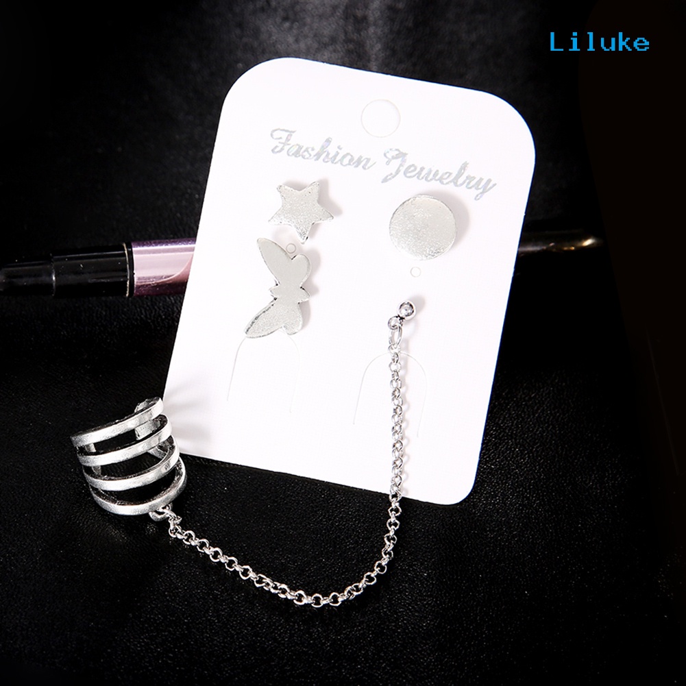 Bộ 4 Khuyên Tai Nữ Trang Phong Cách Bohemian