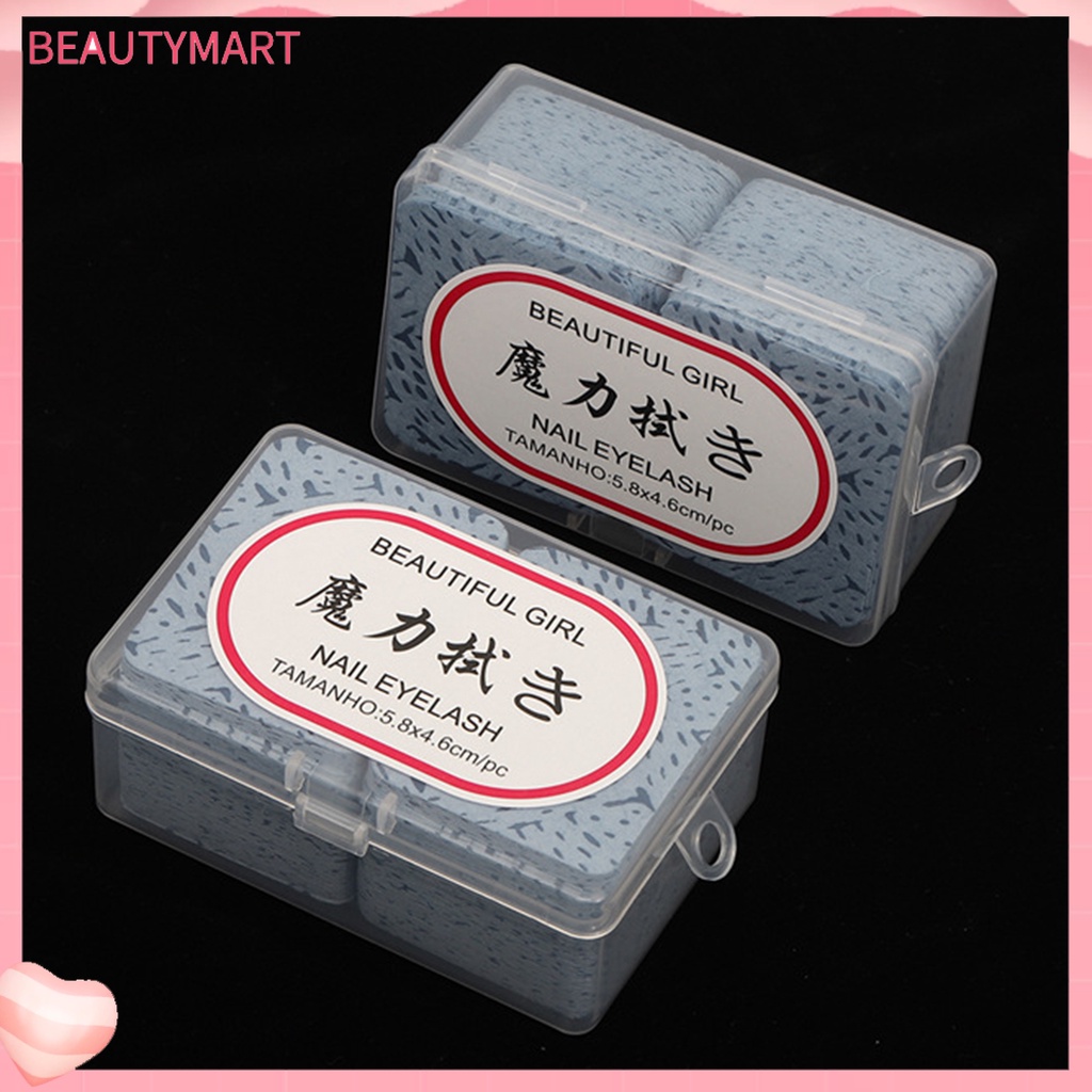 Hộp 180 Miếng Đệm Tẩy Sơn Móng Tay Bằng Vải Không Dệt Tinh Tế