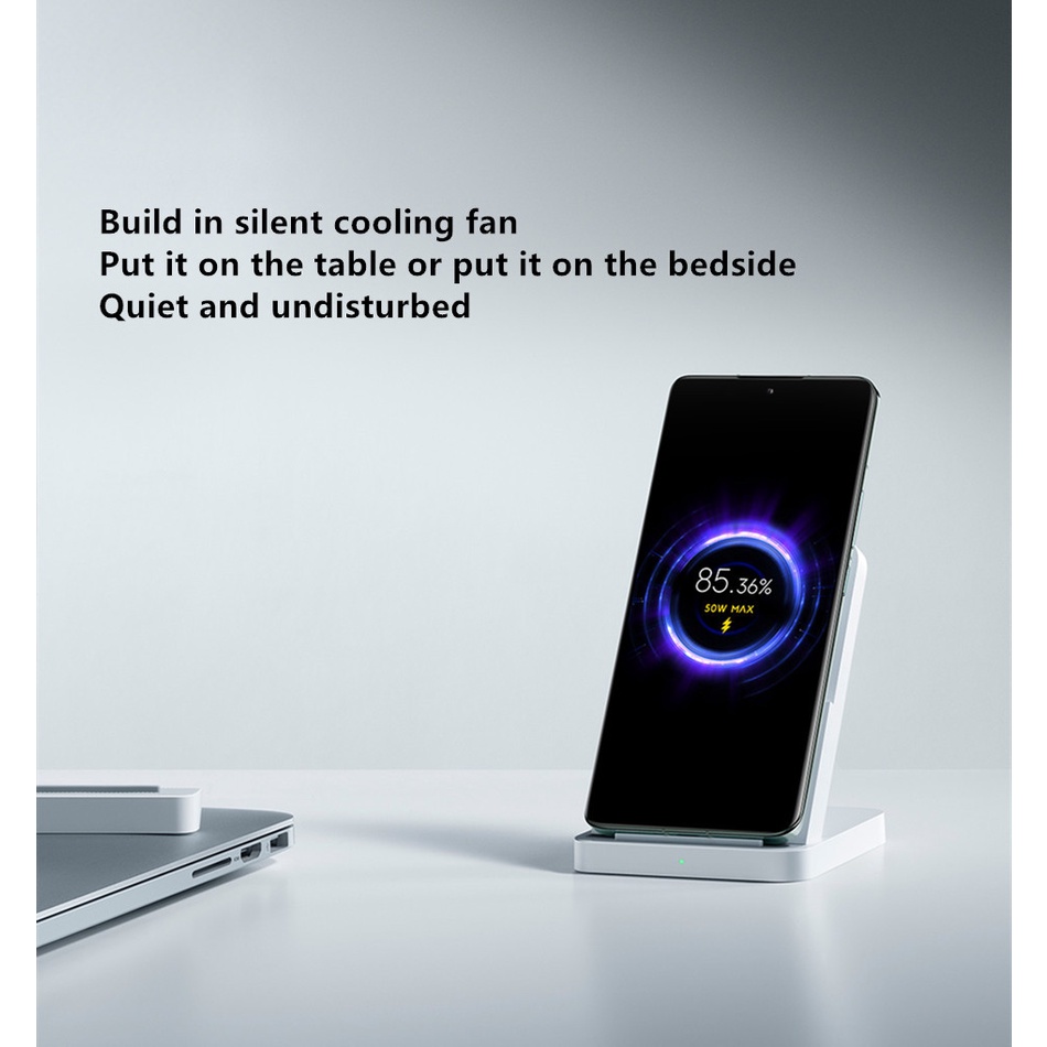 Đế Sạc Không Dây Xiaomi 50W 50W Làm Mát Tiện Dụng Dành Cho Xiaomi 13 / 12 / 11 / 10 Series