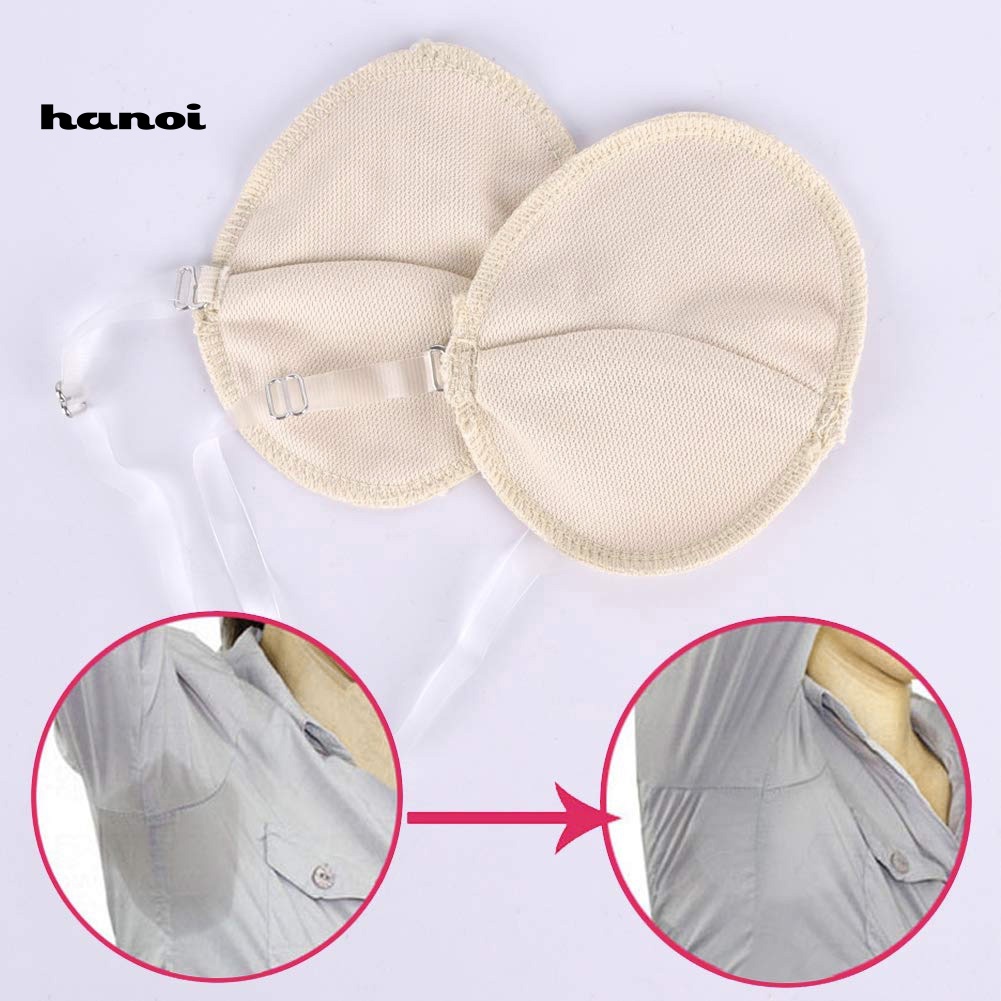 Set 3 Cặp Đệm Lót Dưới Cánh Tay Mềm Mại Vô Hình Tái Sử Dụng Linh Hoạt