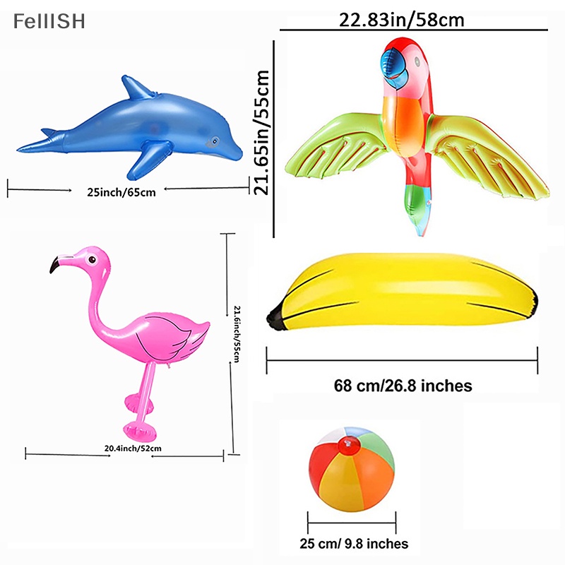 1 Phao Bơi Bơm Hơi Hình Động Vật Dành Cho Trẻ Em 439br