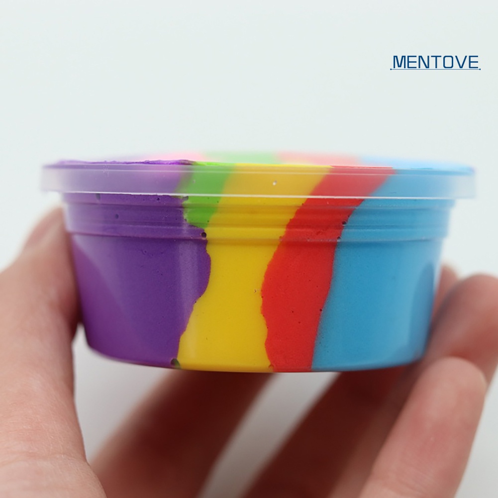 Đồ Chơi Chất Nhờn Ma Quái Màu Sắc Cầu Vồng Thú Vị Dành Cho Các Bé