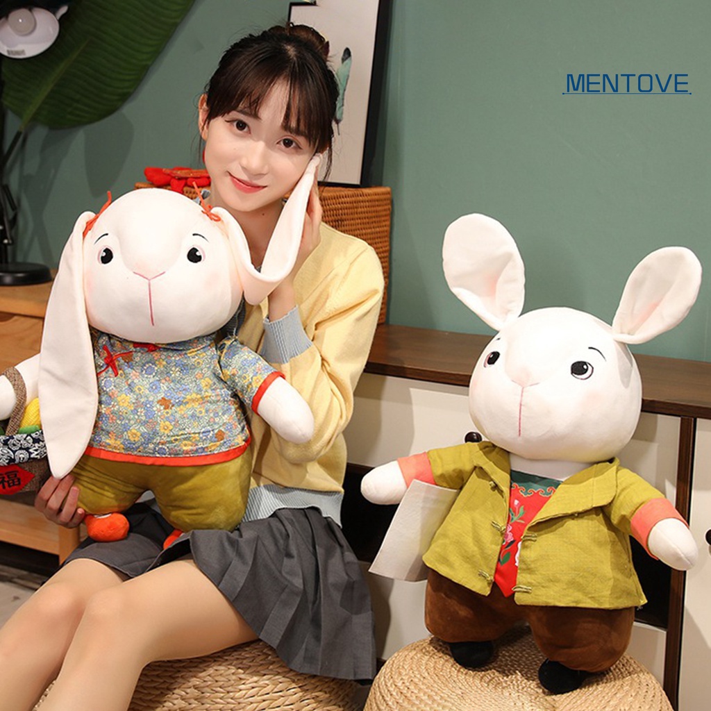 [MT] Thỏ Nhồi Bông Phong Cách Dân Tộc Trung Hoa Dễ Thương Dành Cho Cặp Đôi