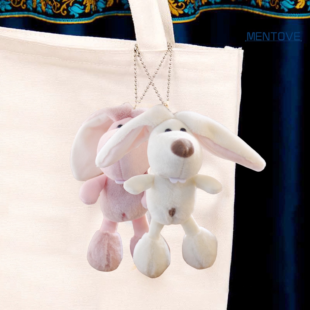 Thú Nhồi Bông Hình Chú Chó Hoạt Hình Tai Dài Độ Co Giãn Cao Thoáng Khí Có Thể Giặt Rửa Cho Bé