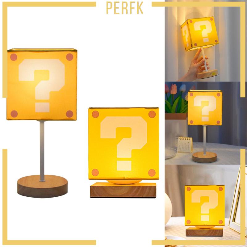 [Perfk] Đèn Ngủ 3 Chiều Có Thể Điều Chỉnh Độ Sáng Để Bàn Đầu Giường